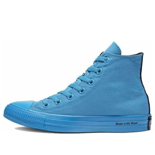 Кроссовки opi x chuck taylor all star high 'music is my muse' Converse, синий
Кроссовки opi x chuck taylor all star high 'music is my muse' Converse, синий