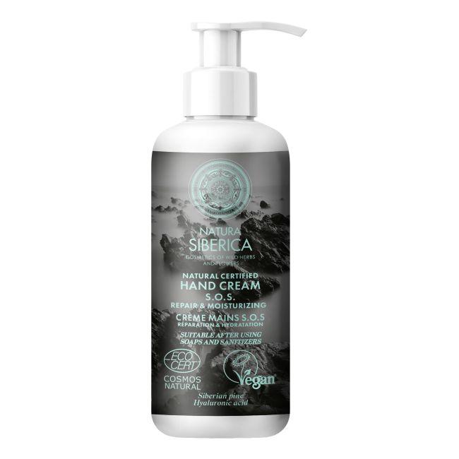 Натуральный сертифицированный крем для рук SOS Natura Siberica, 250 мл
Натуральный сертифицированный крем для рук SOS Natura Siberica, 250 мл