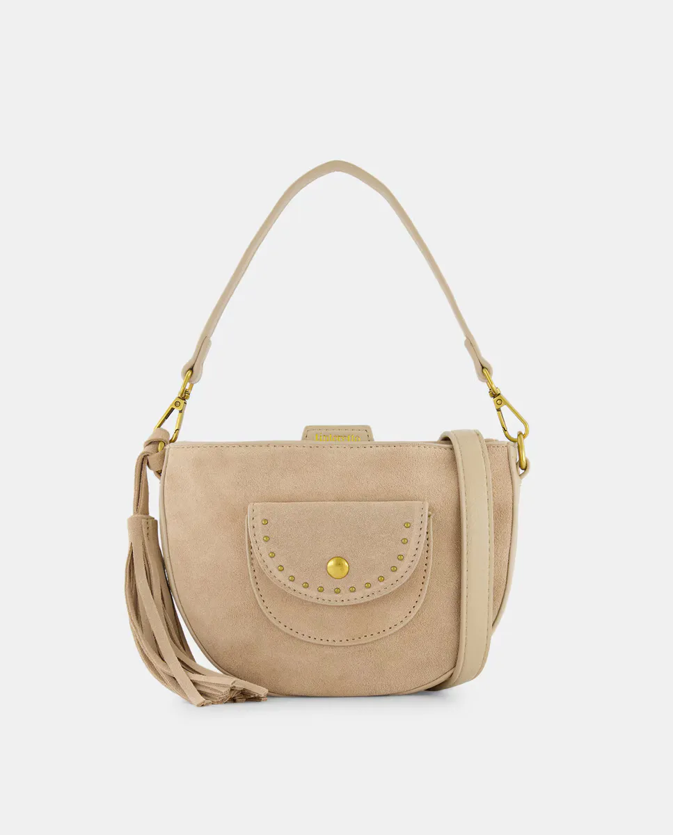 Сумка через плечо из кожи с заклепками Tintoretto, цвет Visón claro
Сумка через плечо из кожи с заклепками Tintoretto, цвет Visón claro