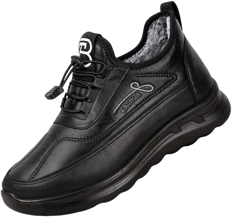 Модные мужские зимние спортивные хлопковые кроссовки с дополнительной подкладкой и толстым утеплителем для сохранения тепла и защиты от холода Hoalox, черный
Модные мужские зимние спортивные хлопковые кроссовки с дополнительной подкладкой и толстым утеплителем для сохранения тепла и защиты от холода Hoalox, черный