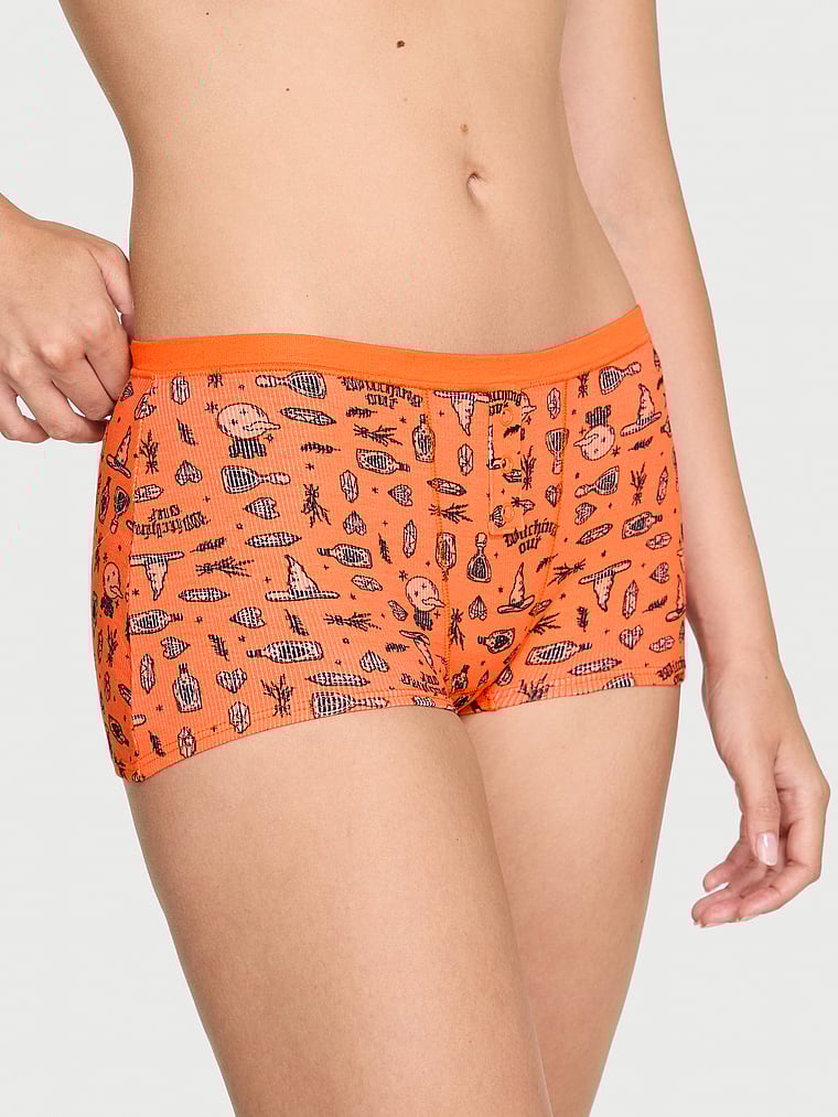 Хлопковые трусики-шорты для общежития Pink, цвет half baked witchy print
Хлопковые трусики-шорты для общежития Pink, цвет half baked witchy print