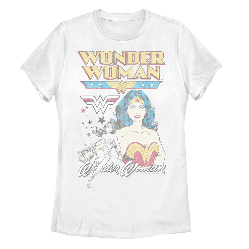 Детская футболка DC Comics Wonder Woman с винтажным рисунком Licensed Character, белый
Детская футболка DC Comics Wonder Woman с винтажным рисунком Licensed Character, белый