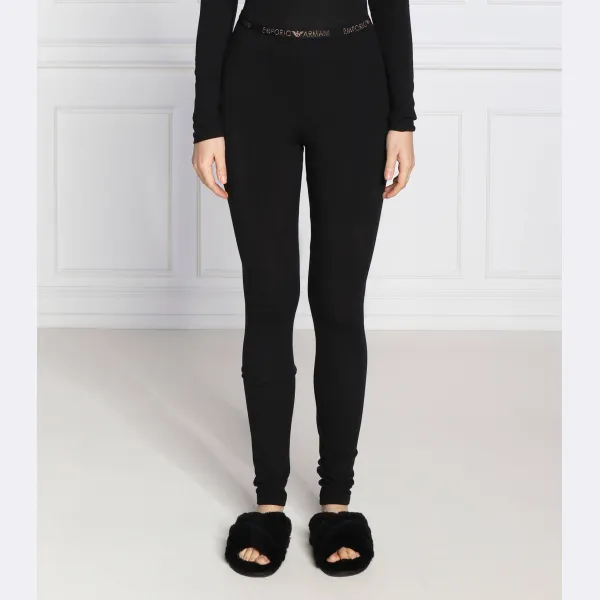 Леггинсы узкого кроя Emporio Armani, черный
Леггинсы узкого кроя Emporio Armani, черный