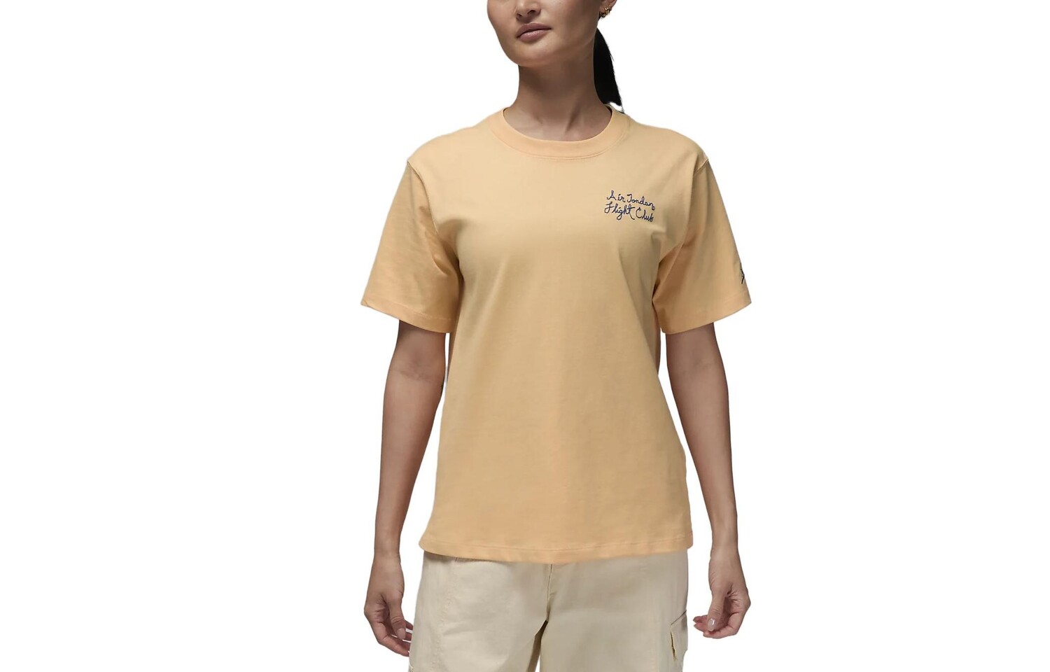 Женская футболка Jordan, цвет Celestial gold
Женская футболка Jordan, цвет Celestial gold