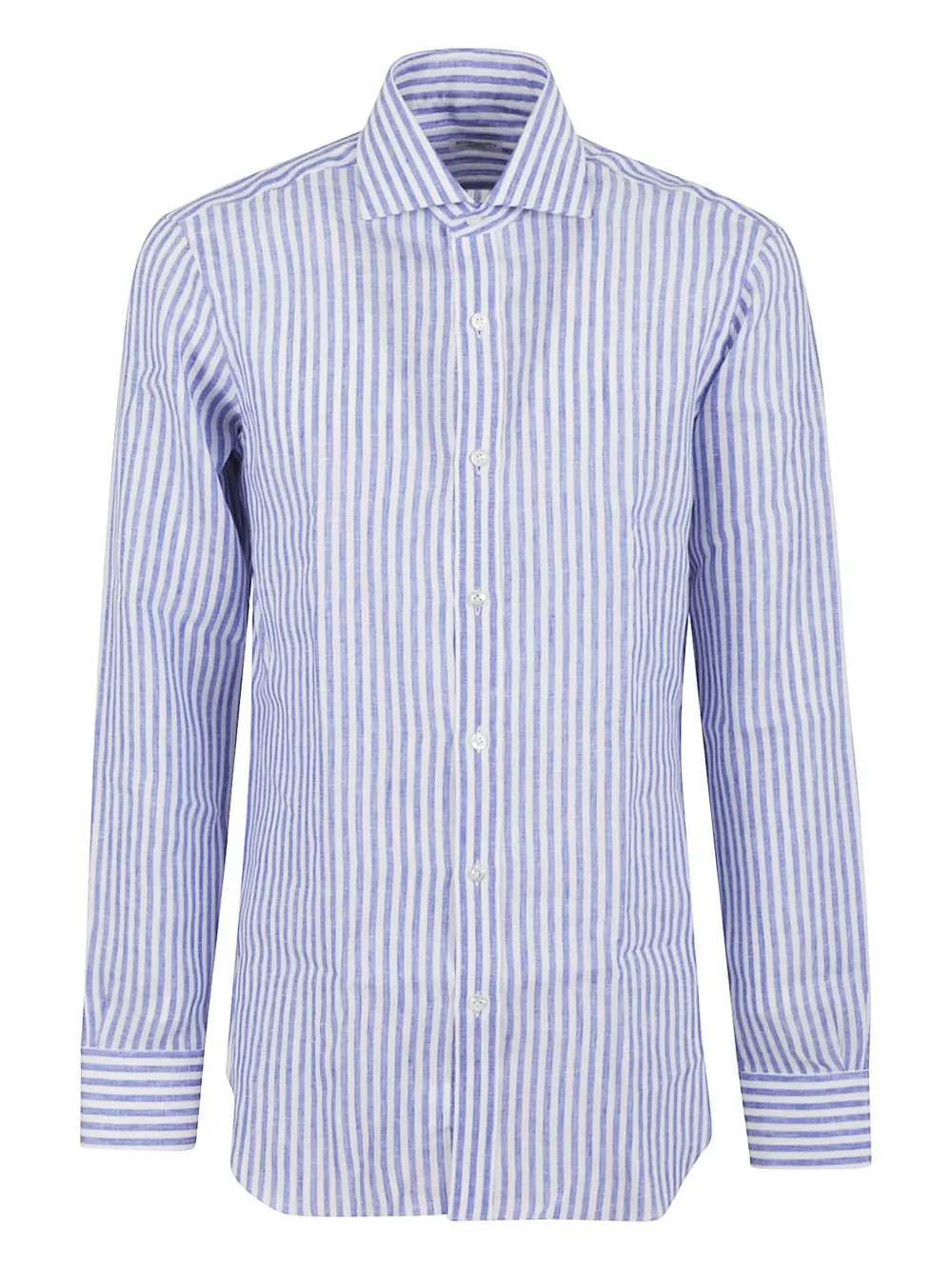 Полосатая льняная рубашка Buonamassa, синий
Полосатая льняная рубашка Buonamassa, синий