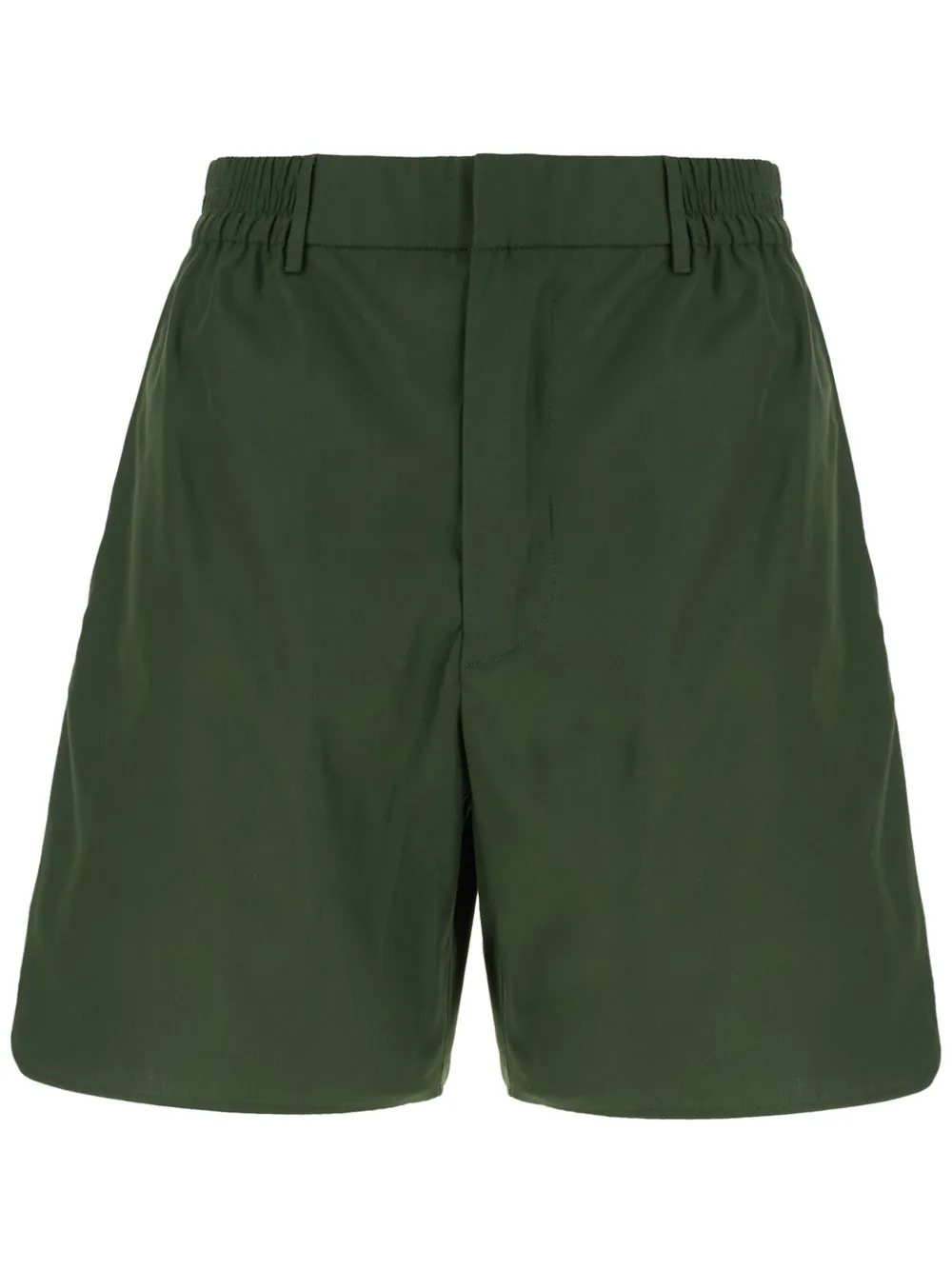 Хлопковые шорты-бермуды FENDI, зеленый
Хлопковые шорты-бермуды FENDI, зеленый