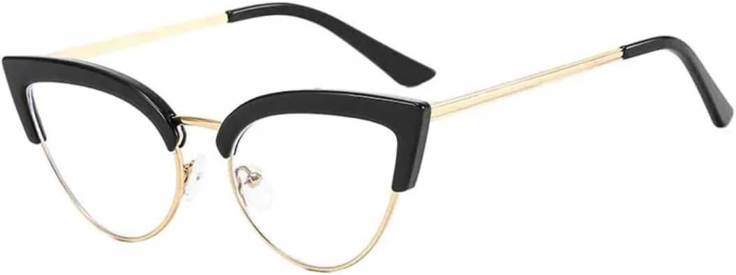 Модные солнцезащитные очки «кошачий глаз» для женщин, ретро-очки серого цвета с толстой оправой, солнцезащитные очки для мужчин, защита от УФ-излучения UV400 VVTWSSW, Black Clear
Модные солнцезащитные очки «кошачий глаз» для женщин, ретро-очки серого цвета с толстой оправой, солнцезащитные очки для мужчин, защита от УФ-излучения UV400 VVTWSSW, Black Clear