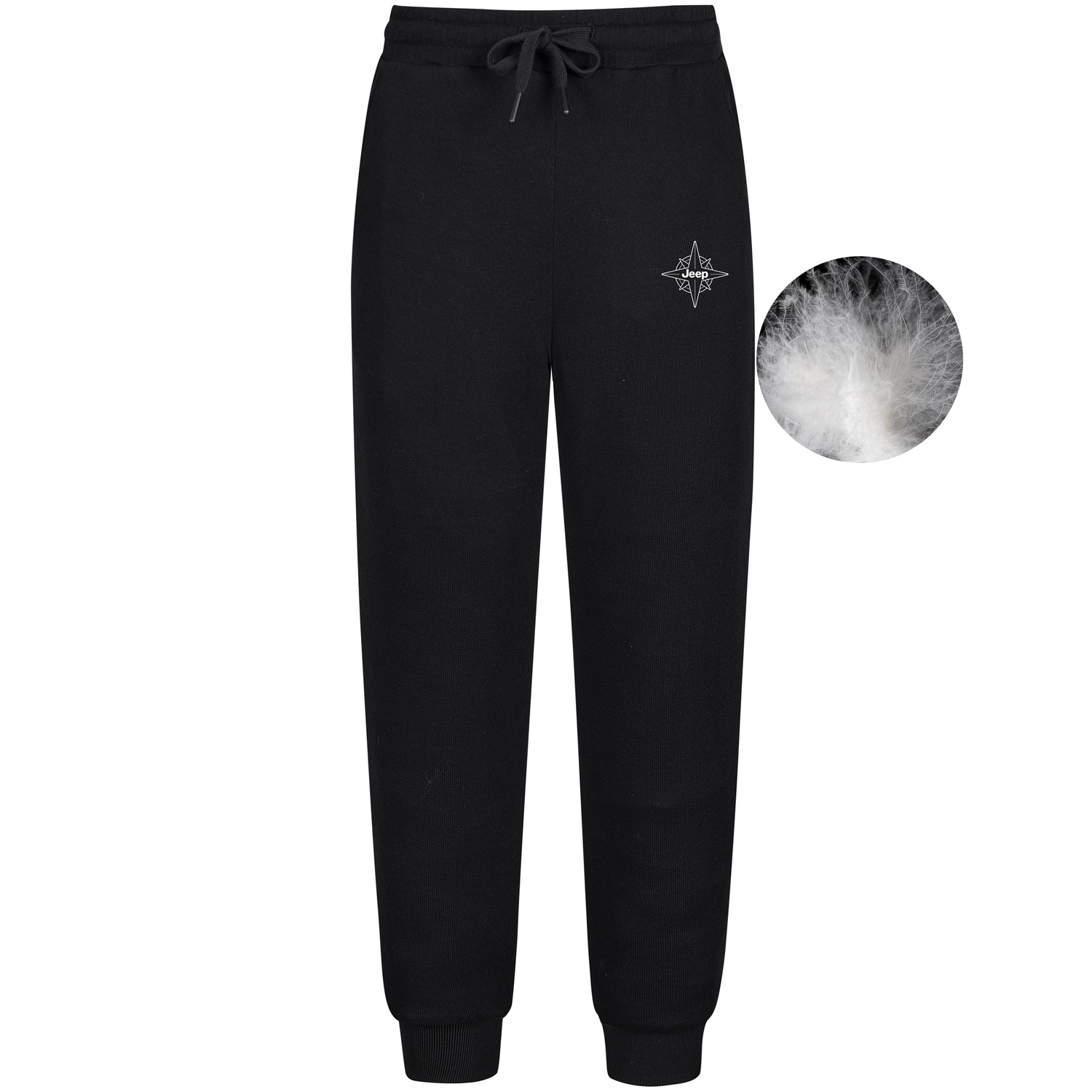 Пуховые штаны унисекс Jeep, черный
Пуховые штаны унисекс Jeep, черный