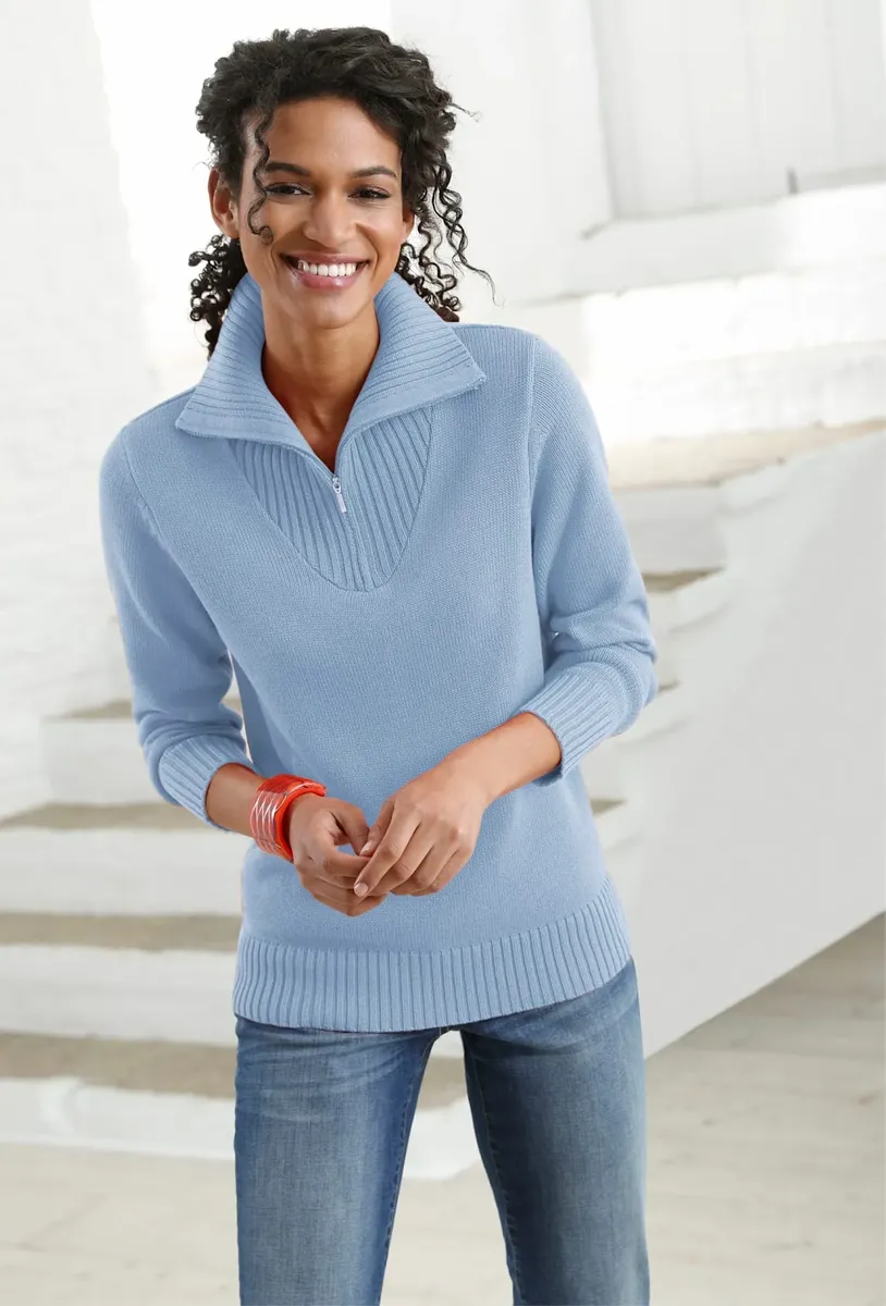 Casual Looks Тройер "Свитер", синий 
Casual Looks Тройер "Свитер", синий