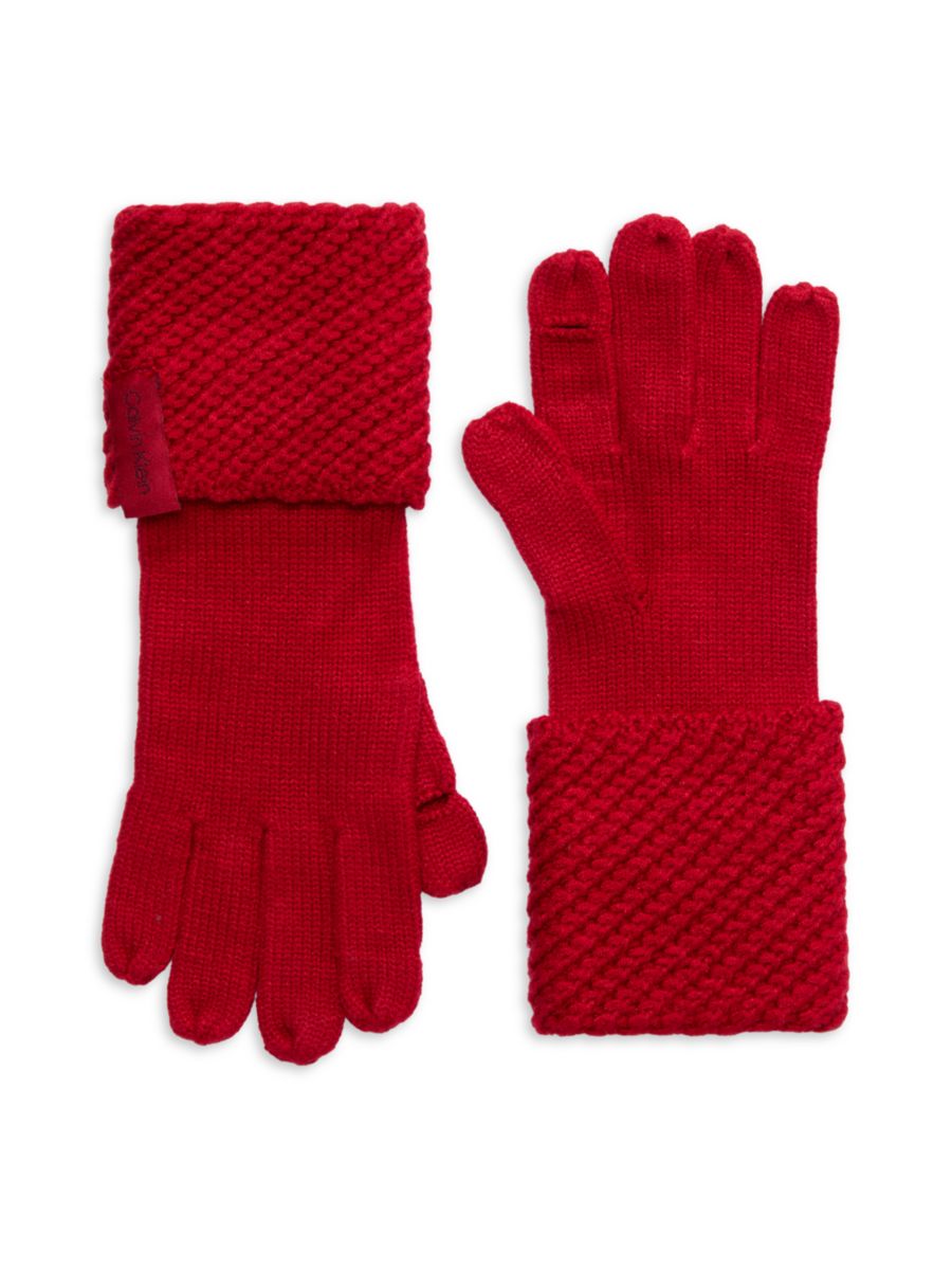 Вязаные длинные перчатки Calvin Klein, красный
Вязаные длинные перчатки Calvin Klein, красный