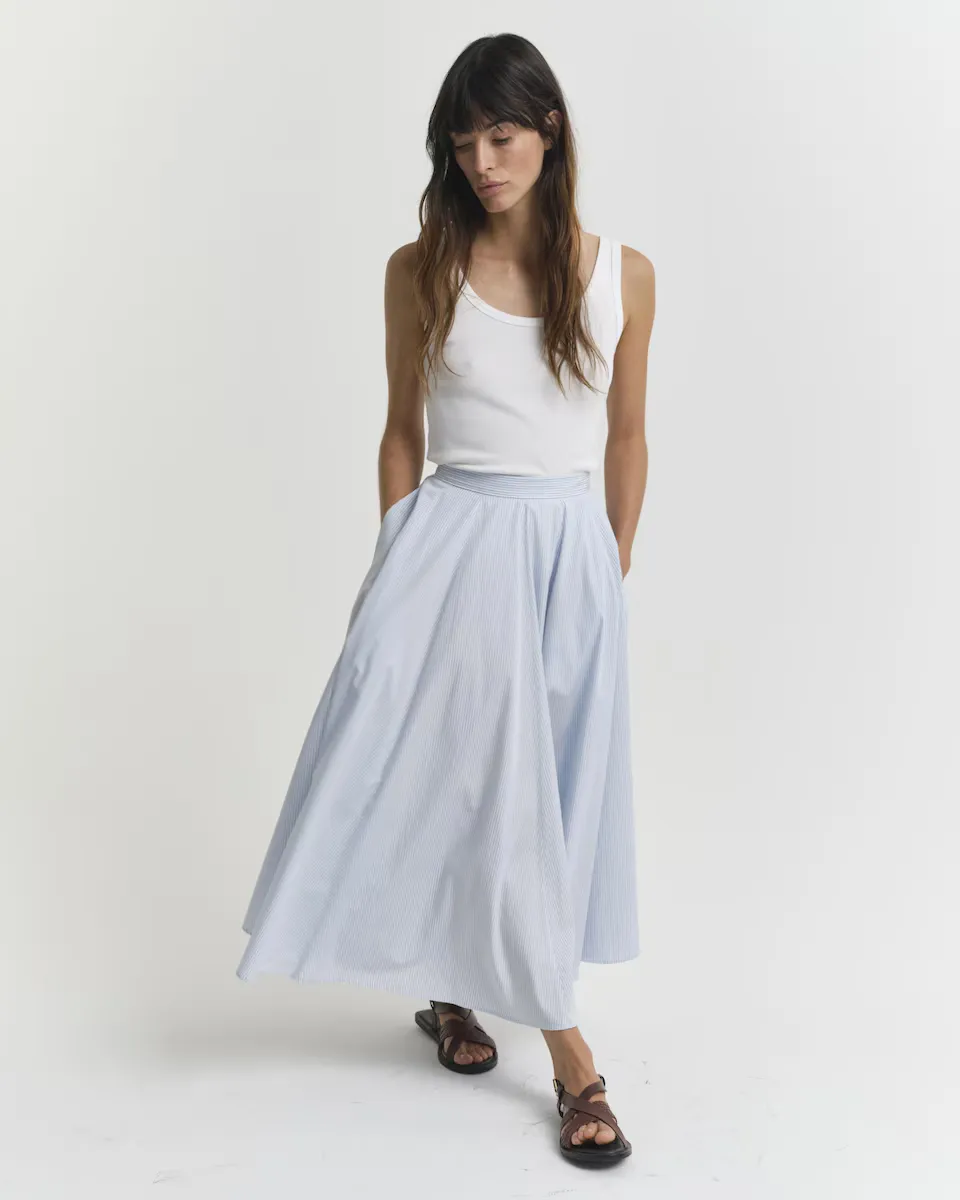 Длинная юбка с полосатым принтом Gant, синий
Длинная юбка с полосатым принтом Gant, синий