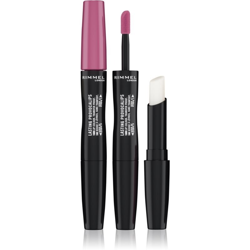 Rimmel, Lasting Provocalips Double Ended, стойкая губная помада оттенка 410 Pinky Promise, 3,5 г
Rimmel, Lasting Provocalips Double Ended, стойкая губная помада оттенка 410 Pinky Promise, 3,5 г