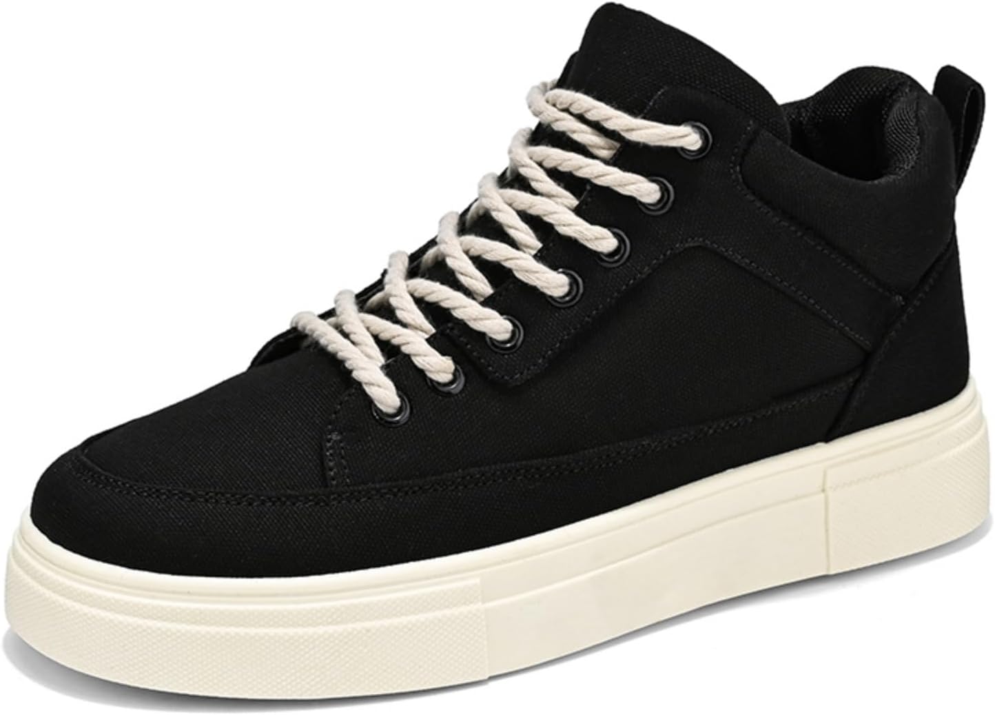 Мужские высокие кеды из ткани с классической посадкой, Повседневный стиль с шнуровкой для ежедневной носки и городского образа Kelibasi, черный
Мужские высокие кеды из ткани с классической посадкой, Повседневный стиль с шнуровкой для ежедневной носки и городского образа Kelibasi, черный