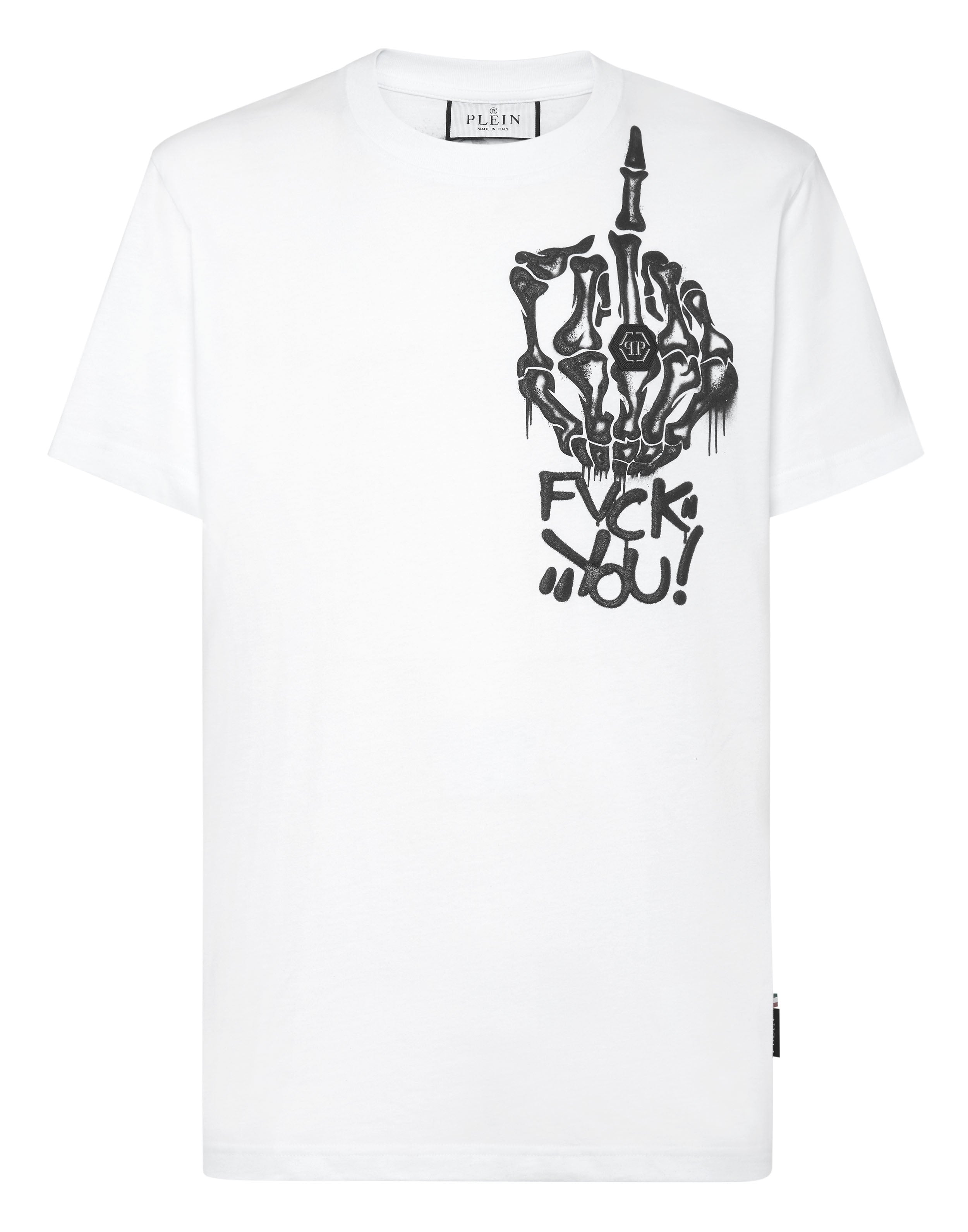 Футболка с круглым вырезом SS PHILIPP PLEIN, белый
Футболка с круглым вырезом SS PHILIPP PLEIN, белый