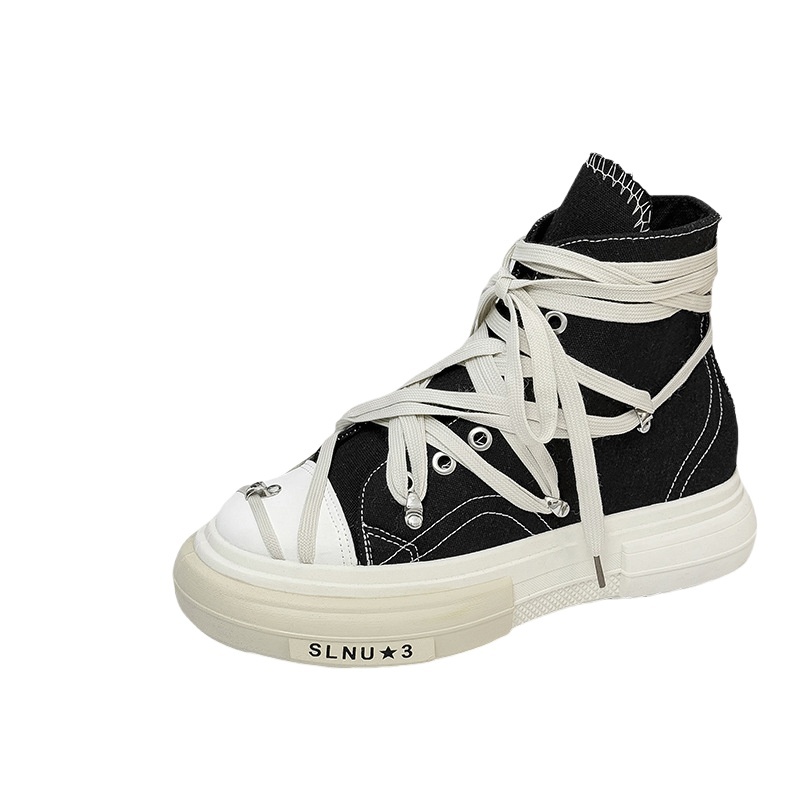 Beerus Высокие парусиновые туфли мужские черные
Beerus Высокие парусиновые туфли мужские черные