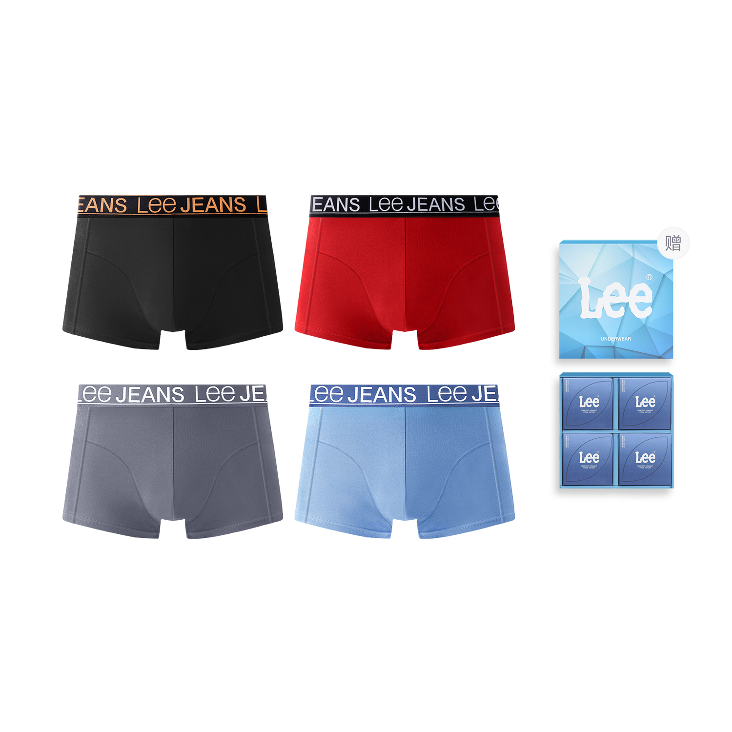 Lee Sunset 4.0 подарочный набор мужского белья 4 шт
Lee Sunset 4.0 подарочный набор мужского белья 4 шт