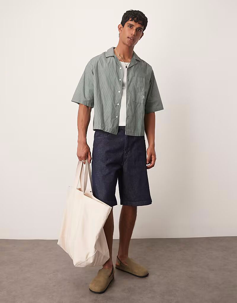 Длинные джинсовые шорты ASOS DESIGN в необработанном виде
Длинные джинсовые шорты ASOS DESIGN в необработанном виде