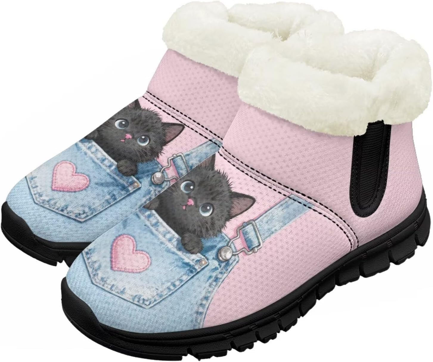 Детские зимние непромокаемые ботинки для девочек и мальчиков, утепленные мехом, для улицы, легкие для надевания и снятия Chririnla, Funny Pocket Cat
Детские зимние непромокаемые ботинки для девочек и мальчиков, утепленные мехом, для улицы, легкие для надевания и снятия Chririnla, Funny Pocket Cat