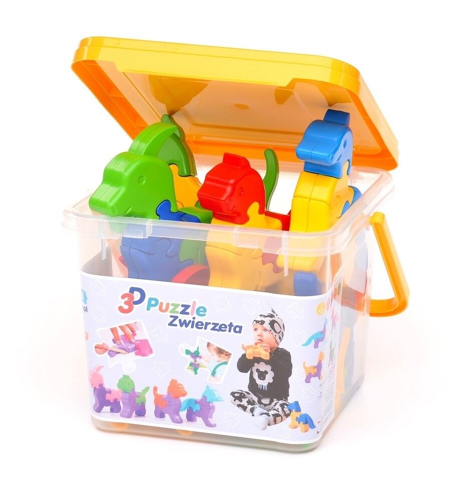 Пазл Тигрес, 3D Животные Tigres 
Пазл Тигрес, 3D Животные Tigres