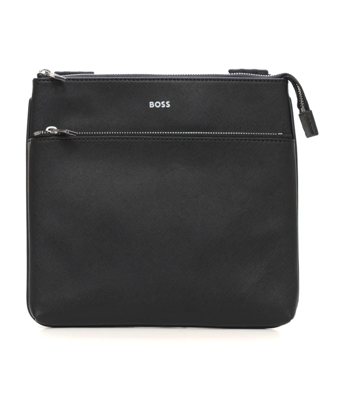 Сумка через плечо из искусственной кожи с застежкой-молнией Hugo, черный
Сумка через плечо из искусственной кожи с застежкой-молнией Hugo, черный