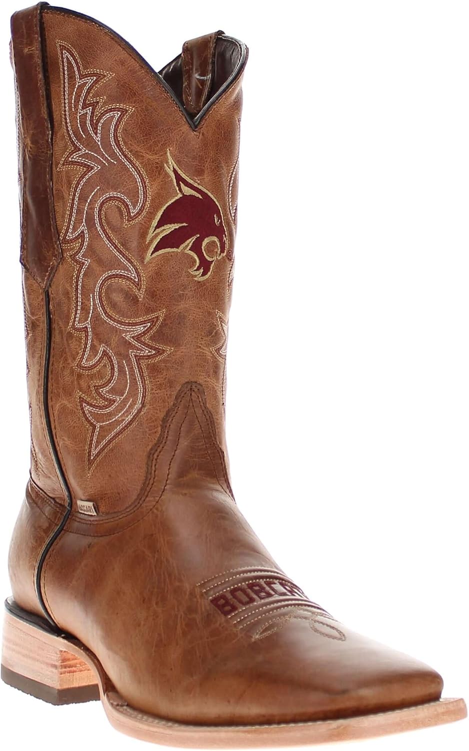 Мужские ковбойские сапоги Vaccari Luke из натуральной кожи с вышивкой NCAA, широким квадратным носком, 8.5 Texas State Bobcats
Мужские ковбойские сапоги Vaccari Luke из натуральной кожи с вышивкой NCAA, широким квадратным носком, 8.5 Texas State Bobcats