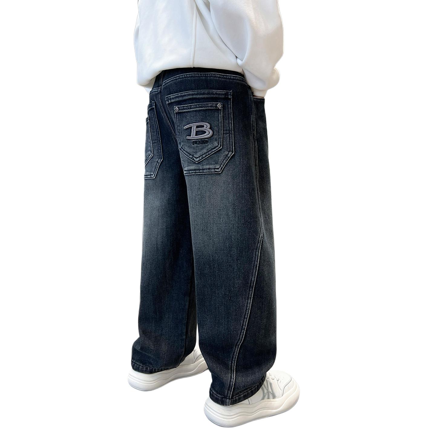 Детские джинсы Disney, синий серый (thickened and fleece-lined)
Детские джинсы Disney, синий серый (thickened and fleece-lined)