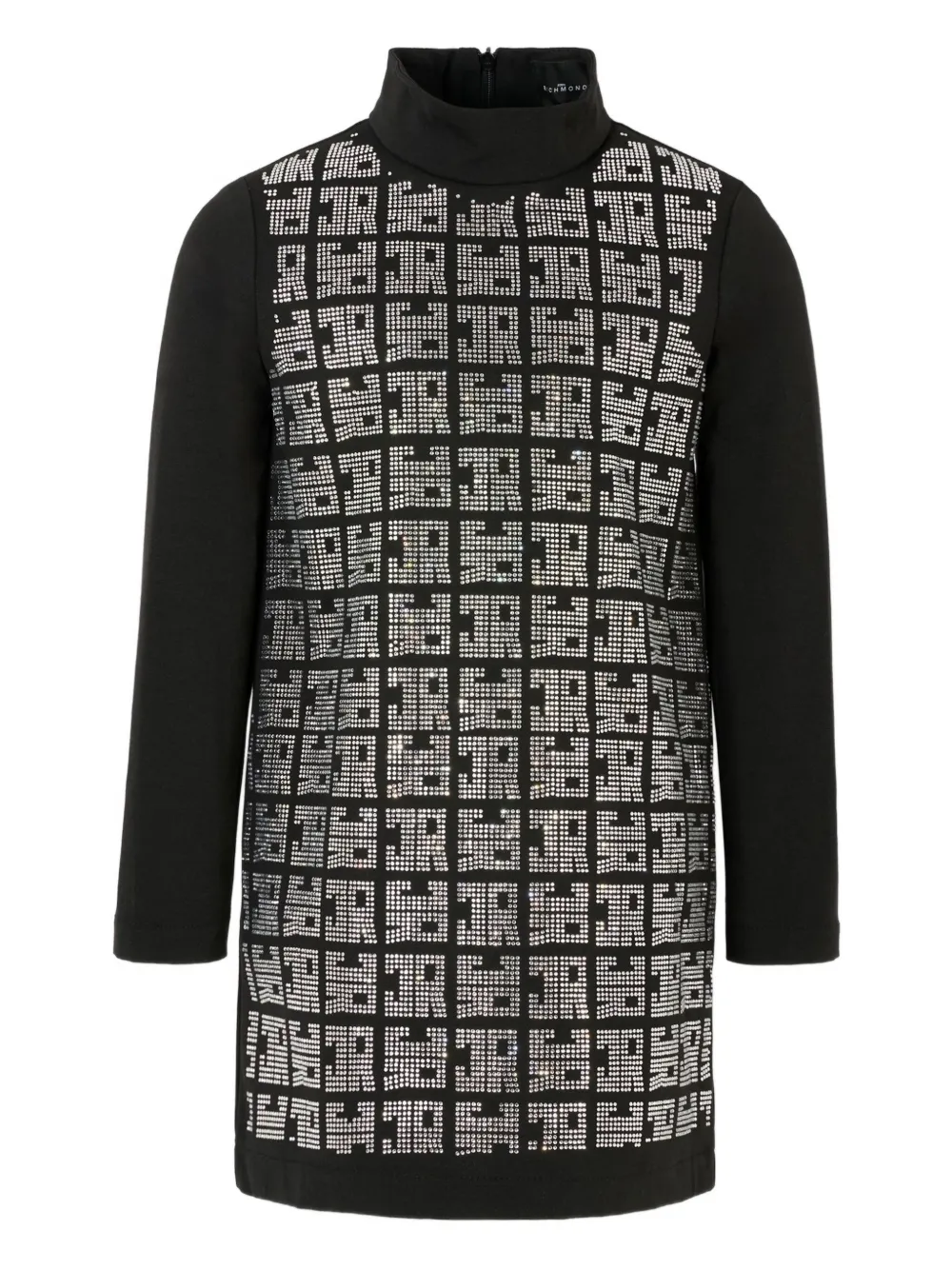 Повседневное платье-водолазка с декором John Richmond Junior, черный
Повседневное платье-водолазка с декором John Richmond Junior, черный