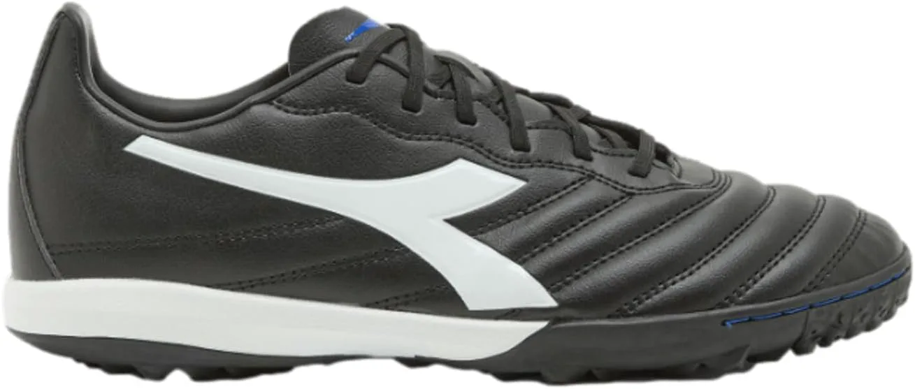 Футбольные бутсы Diadora Brasil Elite Turf - водоотталкивающий Suprellsoft, противоскользящая подкладка из ПУ на пятке, точки гибкости на стельке, высококачественное исполнение, черный/белый/синий
Футбольные бутсы Diadora Brasil Elite Turf - водоотталкивающий Suprellsoft, противоскользящая подкладка из ПУ на пятке, точки гибкости на стельке, высококачественное исполнение, черный/белый/синий