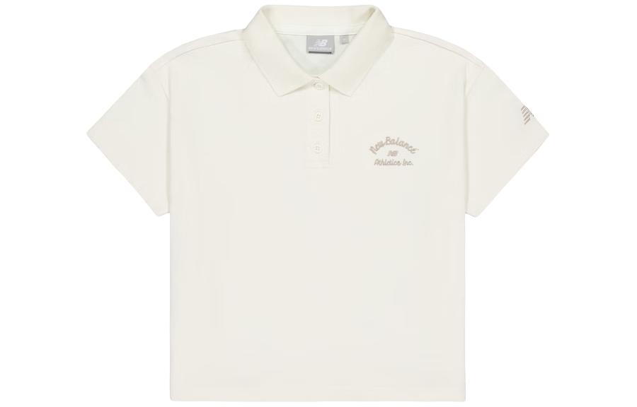 Футболка поло женская экрю New Balance 
Футболка поло женская экрю New Balance