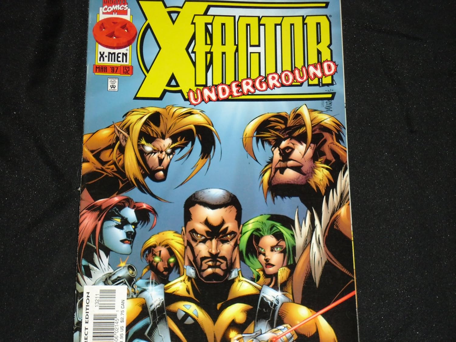 X-factor Underground (March 1997) (vol. 1, no. 132) (marvel comics)
X-factor Underground (March 1997) (vol. 1, no. 132) (marvel comics)