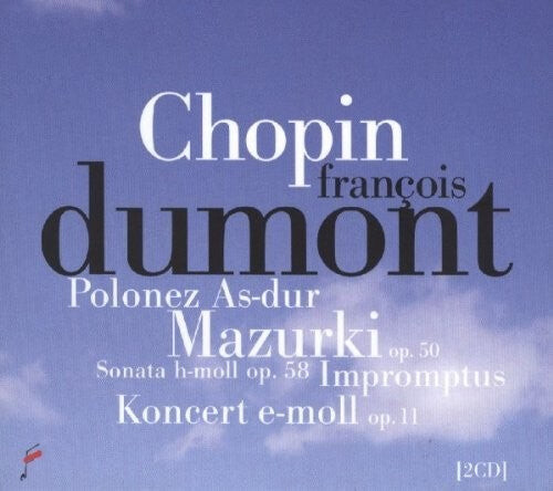 CD диск Chopin / Dumont / Warsaw Philharmonic Orchestra: Piano Concerto / Mazurkas Op.50
CD диск Chopin / Dumont / Warsaw Philharmonic Orchestra: Piano Concerto / Mazurkas Op.50