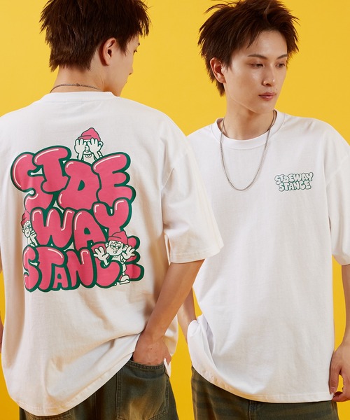 Футболка с короткими рукавами и графическим принтом Sideway Stance, белая
Футболка с короткими рукавами и графическим принтом Sideway Stance, белая