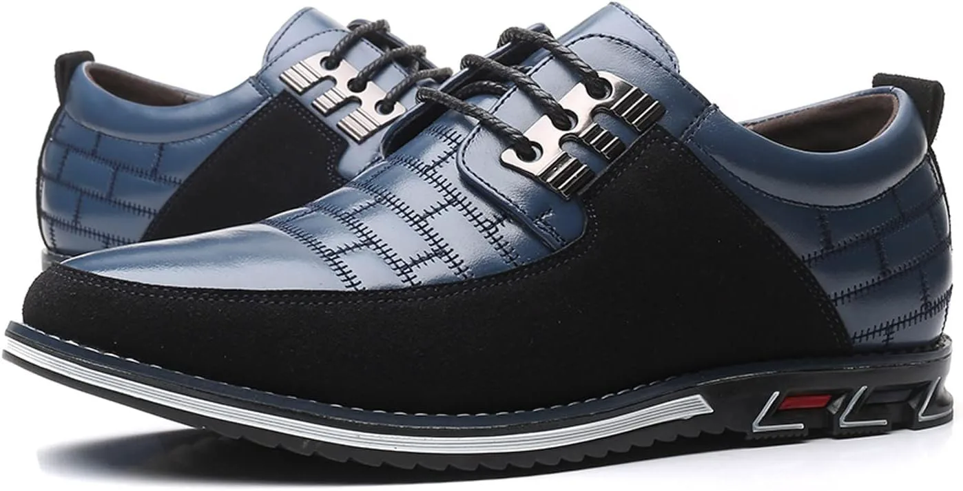 Мужские туфли BORAMAX на шнуровке, лоферы, кожаные оксфорды, классические современные деловые туфли для вождения и повседневной носки, синий
Мужские туфли BORAMAX на шнуровке, лоферы, кожаные оксфорды, классические современные деловые туфли для вождения и повседневной носки, синий