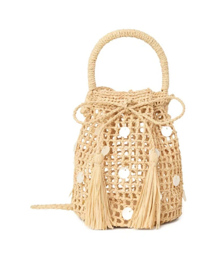 Сумка-Ведро из рафии «Драгоценные моменты» Alanui, бежевый
Сумка-Ведро из рафии «Драгоценные моменты» Alanui, бежевый