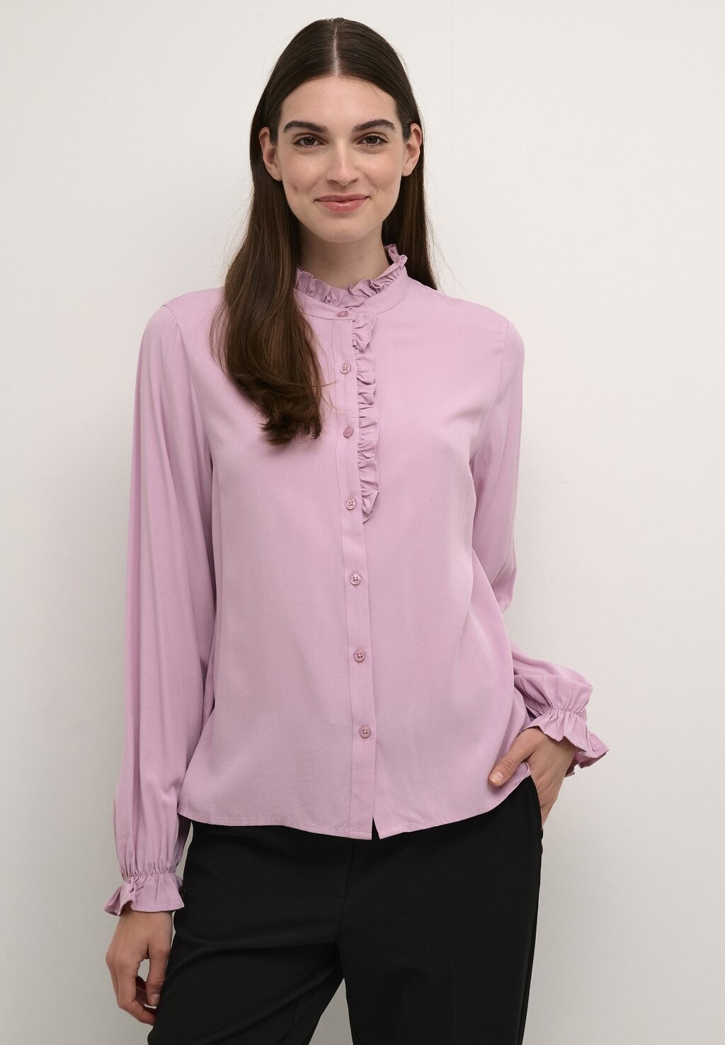 Блузка на пуговицах VENEA Cream, розовый
Блузка на пуговицах VENEA Cream, розовый