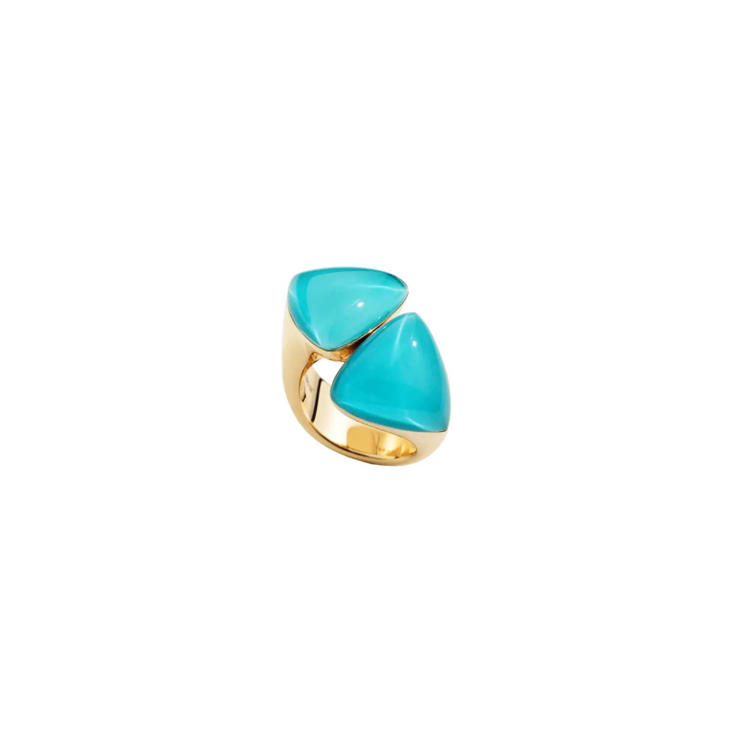 Кольцо со стрелкой из 18-каратного розового золота, бирюзы и горного хрусталя. Vhernier
Кольцо со стрелкой из 18-каратного розового золота, бирюзы и горного хрусталя. Vhernier