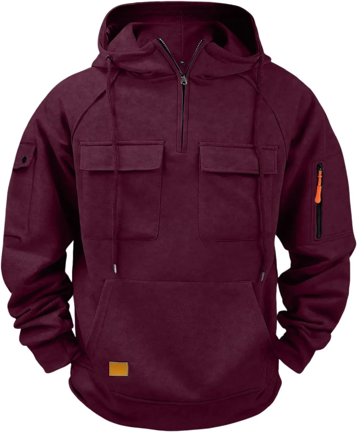 Мужская толстовка с капюшоном и карманами Quarter Zip Cambkatl
Мужская толстовка с капюшоном и карманами Quarter Zip Cambkatl