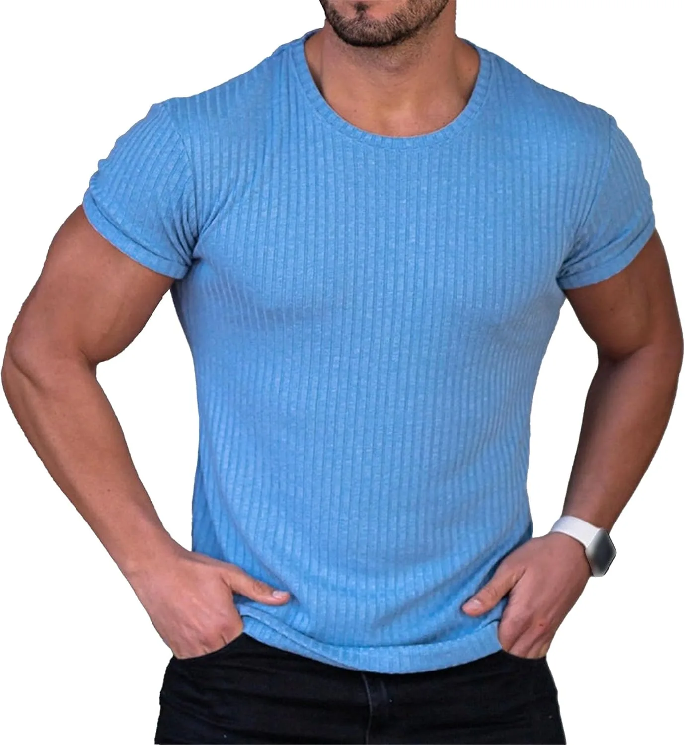 Мужская футболка Slim Fit Athletic с коротким рукавом
Мужская футболка Slim Fit Athletic с коротким рукавом