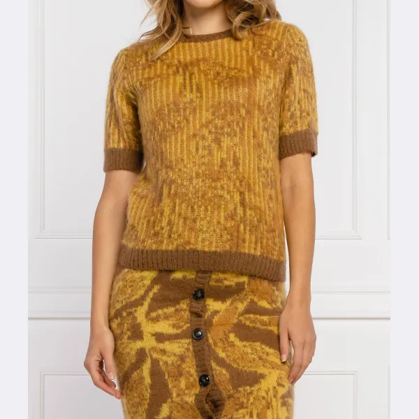 Свитер Санмартино с добавлением шерсти Pinko, оранжевый
Свитер Санмартино с добавлением шерсти Pinko, оранжевый