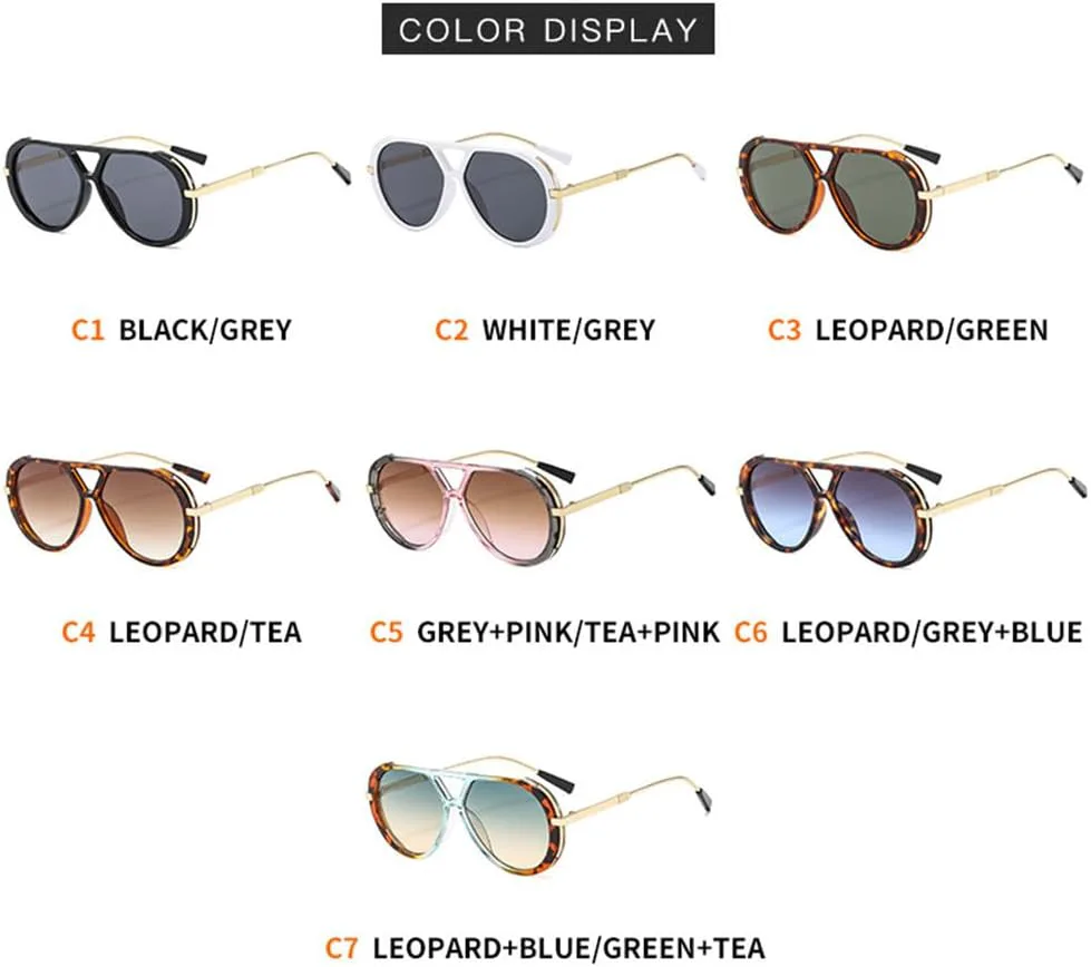 Солнцезащитные очки UV400 с металлическими градиентными линзами для женщин и мужчин, для бега и занятий спортом на открытом воздухе UYPTK, Leopard Dark Green
Солнцезащитные очки UV400 с металлическими градиентными линзами для женщин и мужчин, для бега и занятий спортом на открытом воздухе UYPTK, Leopard Dark Green