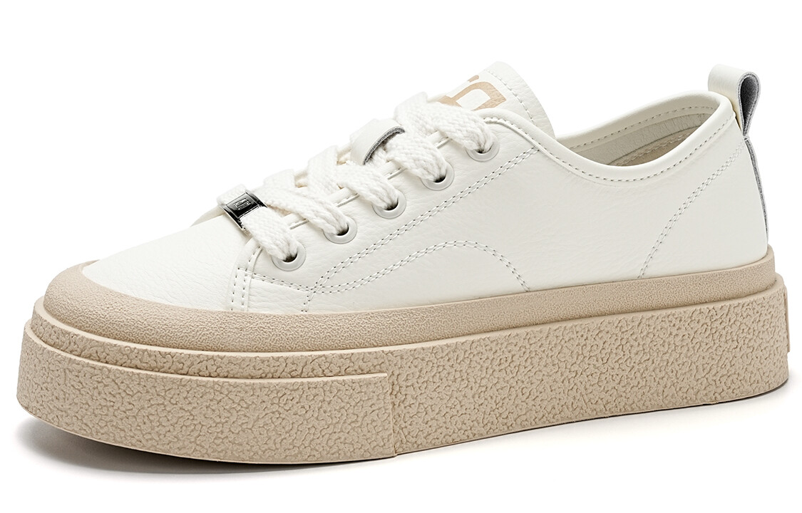 Кеды, скейтборд обувь женская низкая бежевая Eblan
Кеды, скейтборд обувь женская низкая бежевая Eblan