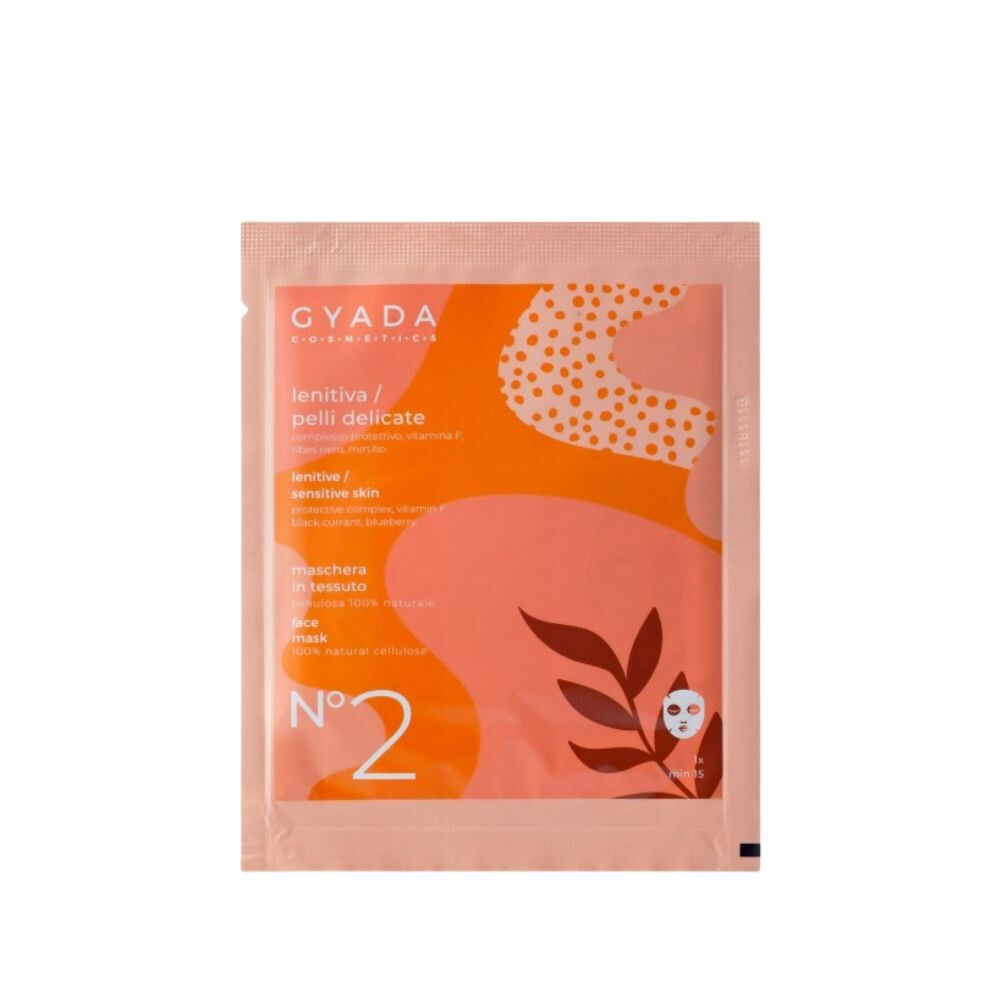 Маска для лица Maschera in tessuto n.2 lenitiva pelli delicate Gyada cosmetics, 15 мл
Маска для лица Maschera in tessuto n.2 lenitiva pelli delicate Gyada cosmetics, 15 мл