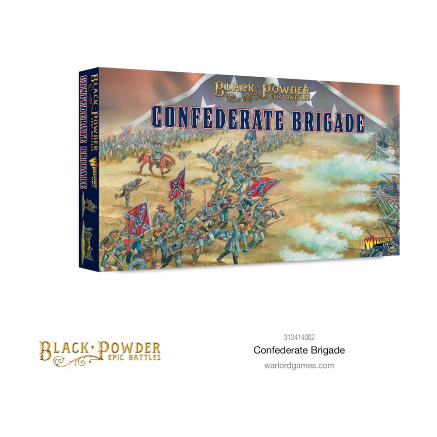 Конфедеративная бригада, Black Powder - Epic Battles - American Civil War (15mm)
Конфедеративная бригада, Black Powder - Epic Battles - American Civil War (15mm)