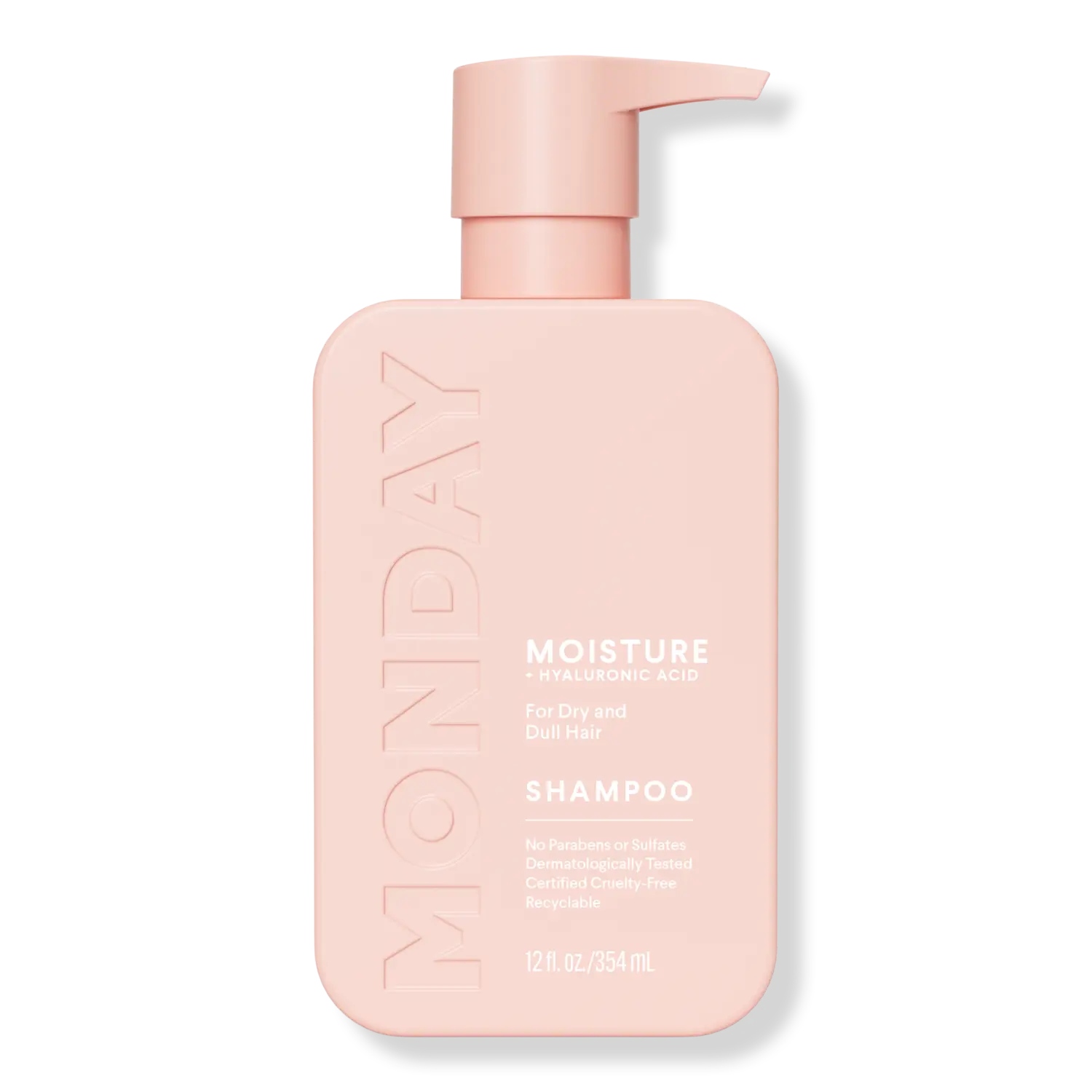 Увлажняющий шампунь для сухих и тусклых волос с гиалуроновой кислотой MONDAY Haircare, 12.0 oz
Увлажняющий шампунь для сухих и тусклых волос с гиалуроновой кислотой MONDAY Haircare, 12.0 oz