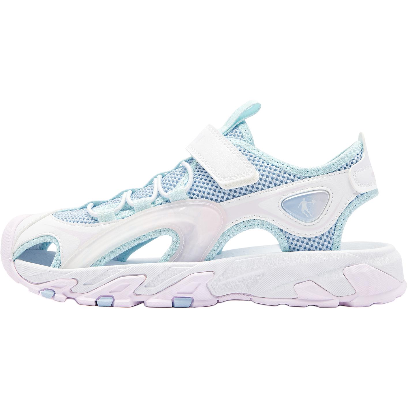 Нескользящие и дышащие низкие детские сандалии для подростков QIAODAN, синий/белый
Нескользящие и дышащие низкие детские сандалии для подростков QIAODAN, синий/белый