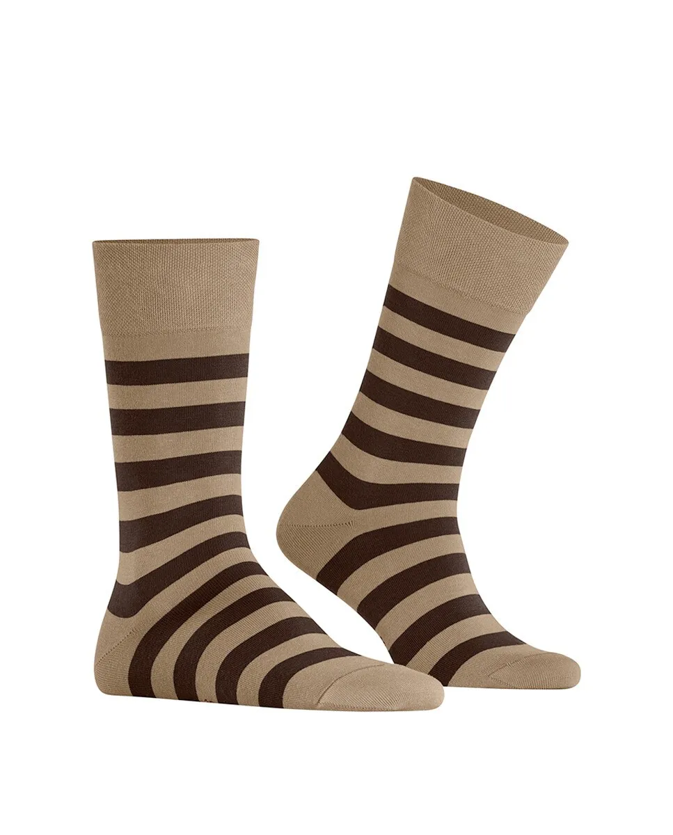 Носки мужские с полосками Sensitive Falke, бежевый
Носки мужские с полосками Sensitive Falke, бежевый