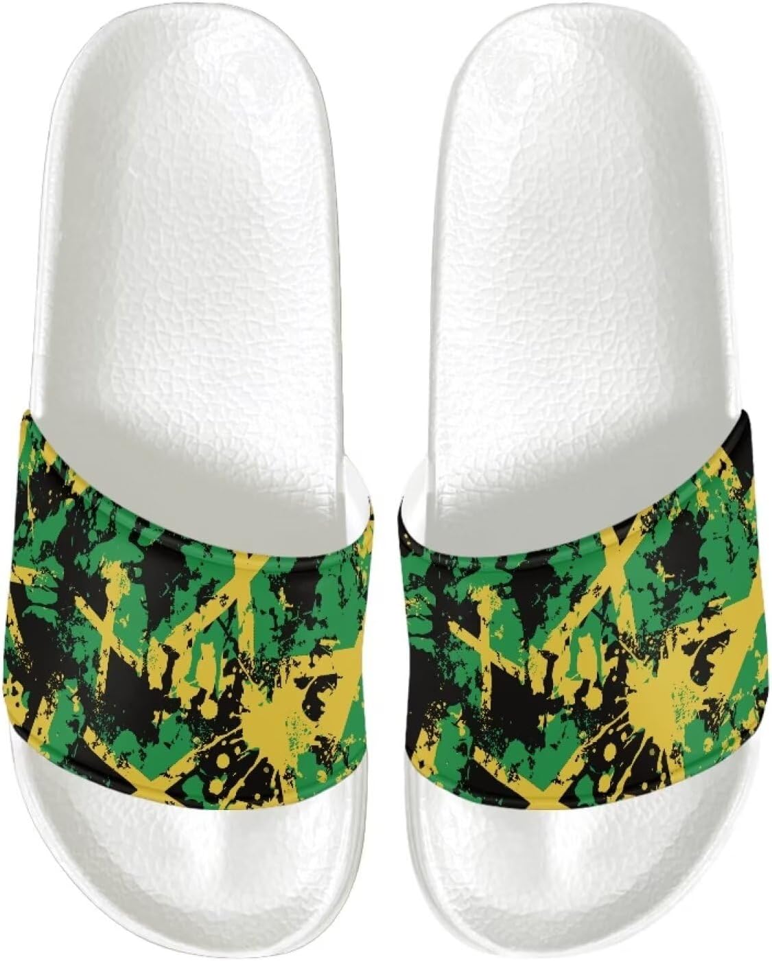 Тапочки для женщин и мужчин, нескользящие, быстро сохнущие, для душа, сандалии для ванной Judentidos, Jamaican Flag
Тапочки для женщин и мужчин, нескользящие, быстро сохнущие, для душа, сандалии для ванной Judentidos, Jamaican Flag