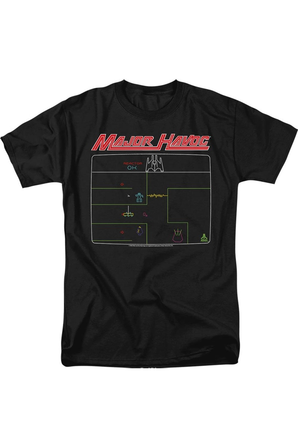Футболка Atari Major Havoc Screen с коротким рукавом для взрослых Gildan, черный
Футболка Atari Major Havoc Screen с коротким рукавом для взрослых Gildan, черный