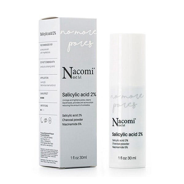 Сыворотка No More Pores 30 мл Nacomi
Сыворотка No More Pores 30 мл Nacomi