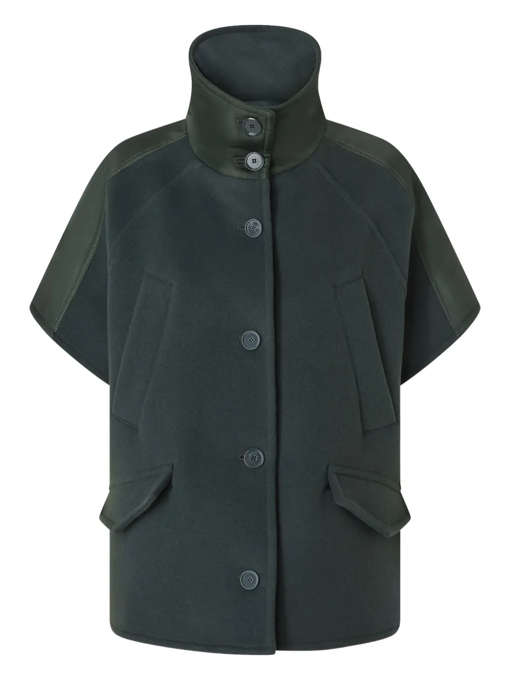 Куртка с короткими рукавами и высоким воротом PINKO, зеленый
Куртка с короткими рукавами и высоким воротом PINKO, зеленый